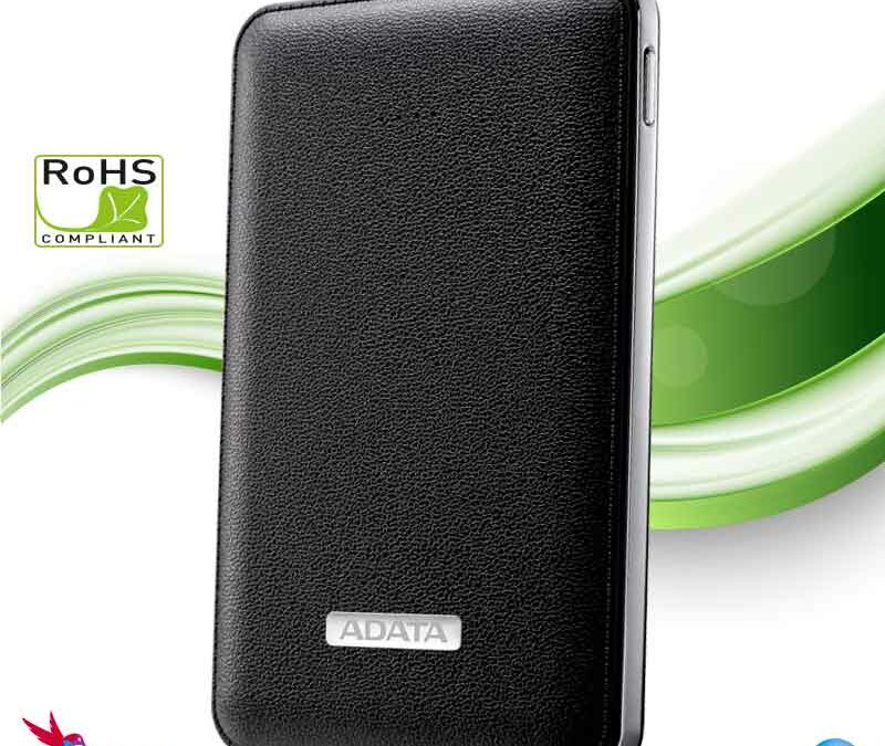 Power Bank Adata PV120 | 2 puertos USB | Capacidad 5100mAz