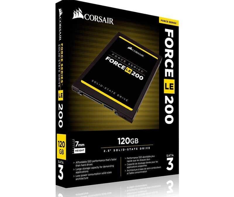 Corsair 120 GB Force LE200 SATA3 | Unidad de estado Solido 120GB CORSAIR GBLE FORCE