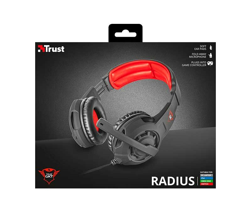 Audifono Gamer TRUST | GXT 310 Radius Gaming Headset 3.5mm