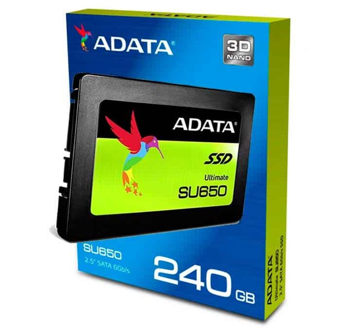 disco duro ssd 240gb adata sata asu650ss-240gt-c