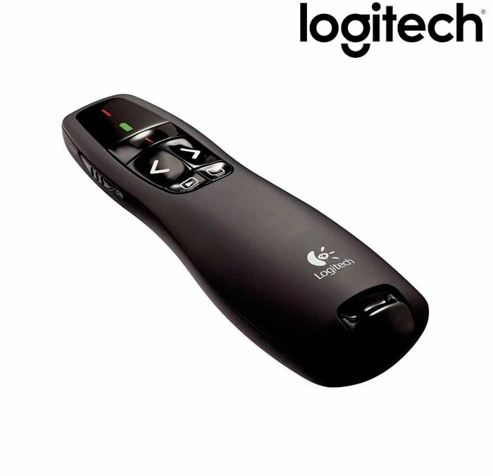 logitech r400 apuntador laser punter rojo