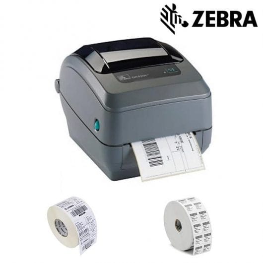 Zebra Gk420t Impresora Etiquetadora Ribbon Térmica Pcware 1421