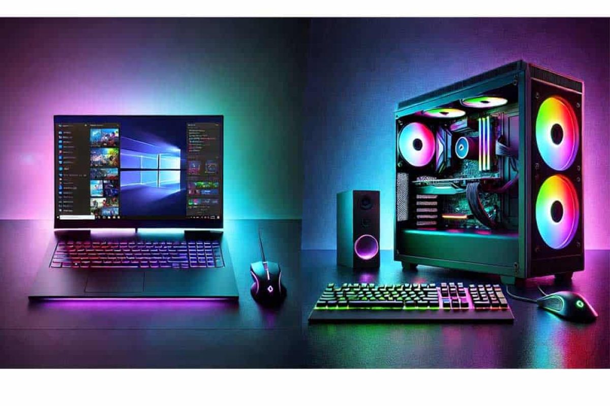 comparing Gamer Laptops and Gamer Desktop PCs